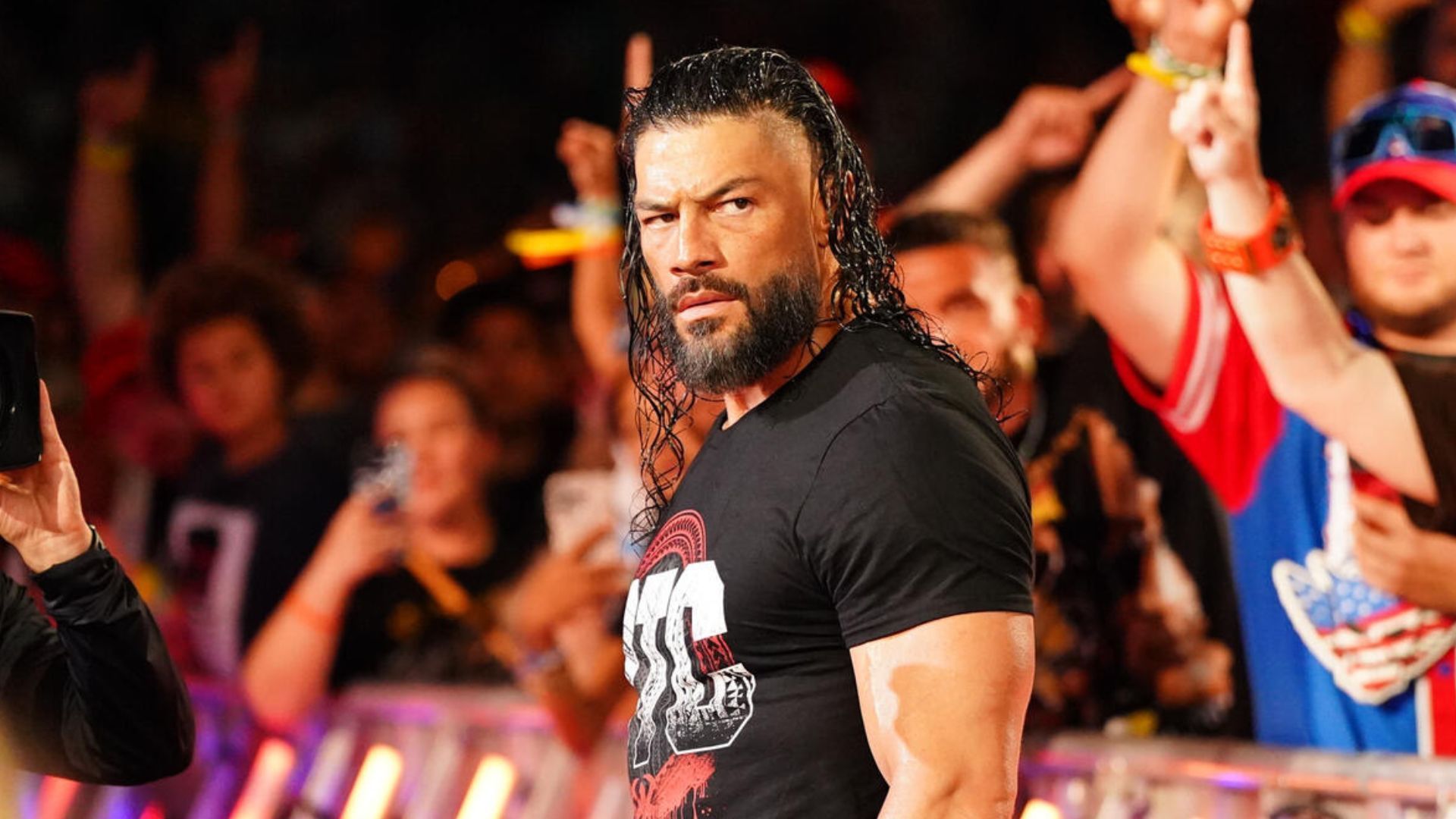 Roman Reigns at SummerSlam 2024! [Image credit: WWE.com]