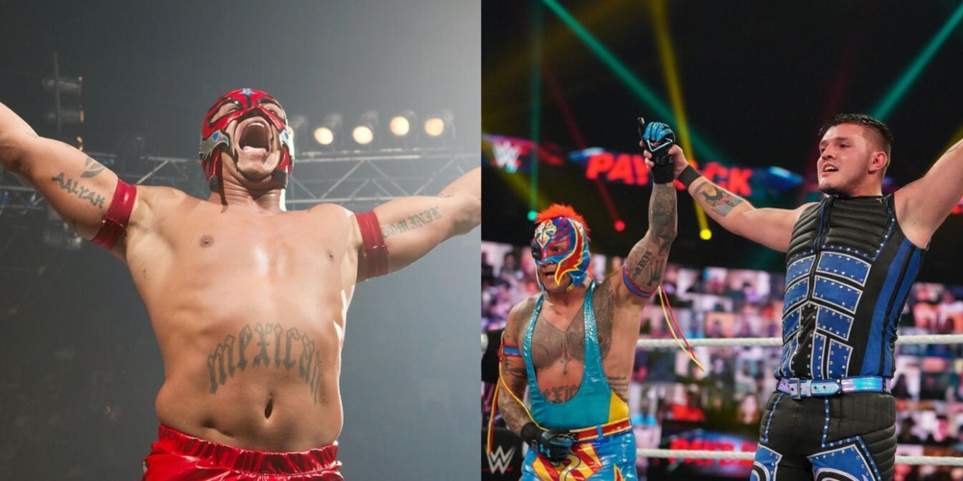 A potential win for Rey Mysterio at Royal Rumble could lead to interesting developments in WWE (images source: WWE.com)