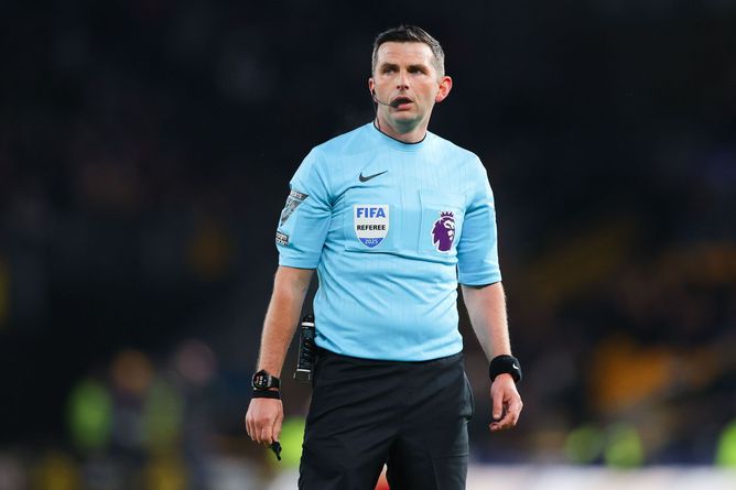 PGMOL announce support to police investigations following abuse aimed at Michael Oliver after red card incident in Arsenal v Wolves fixture