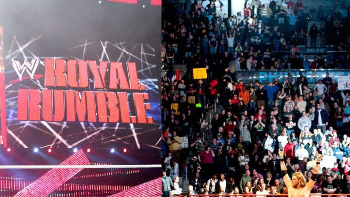 Fans at WWE Royal Rumble Event (Image via WWE)