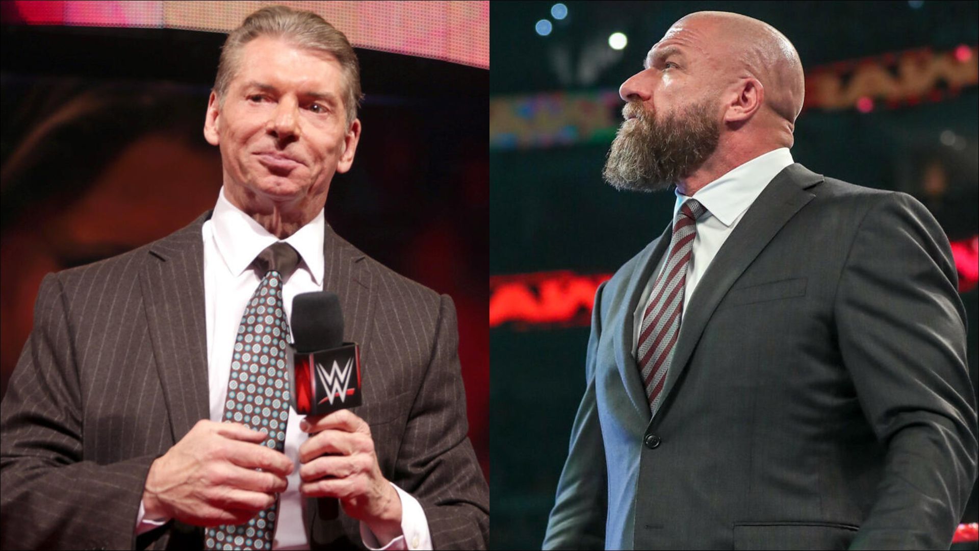 Vince McMahon (L) Triple H (R) (Image credits: wwe.com)