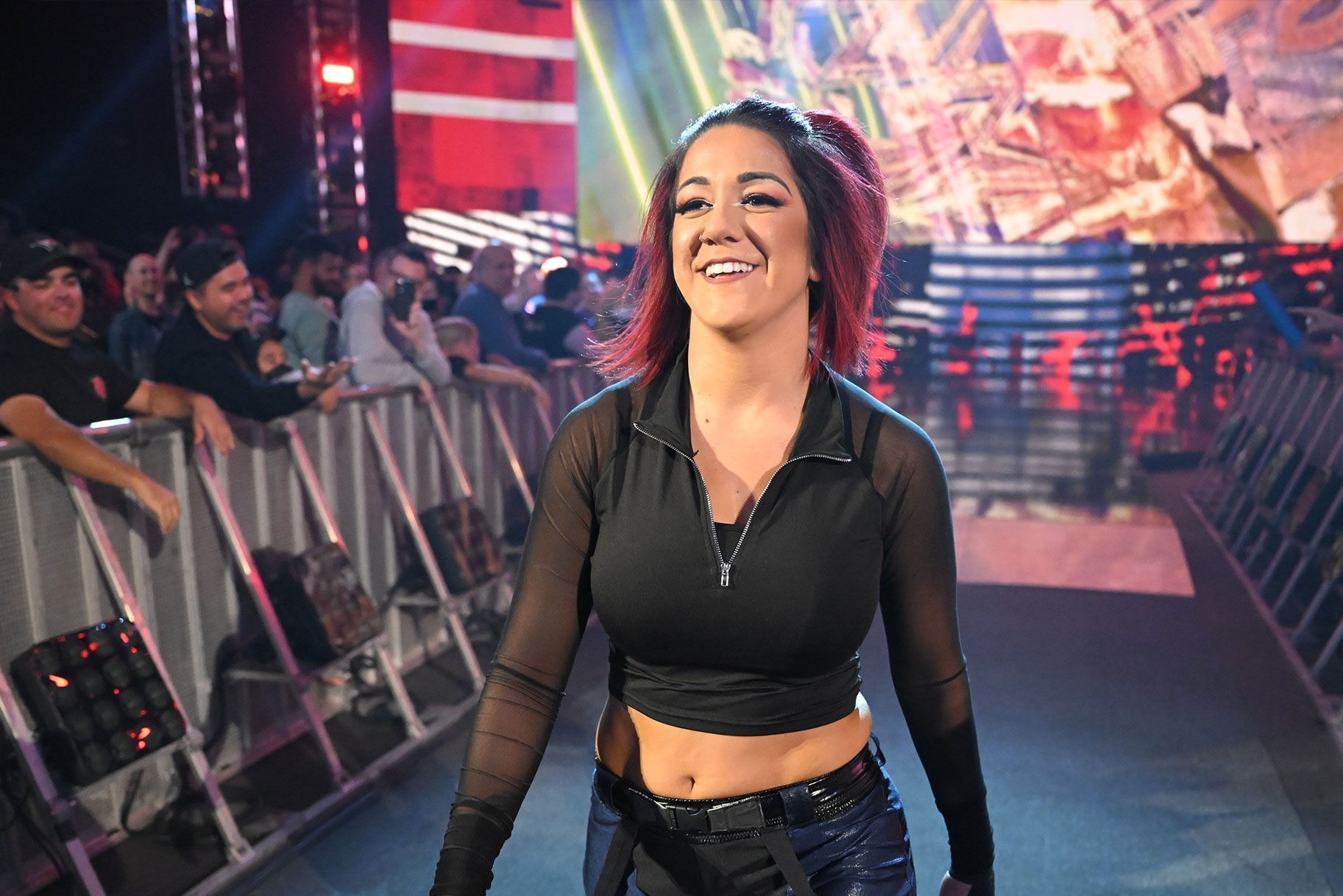 Bayley shared the update (image via USA)