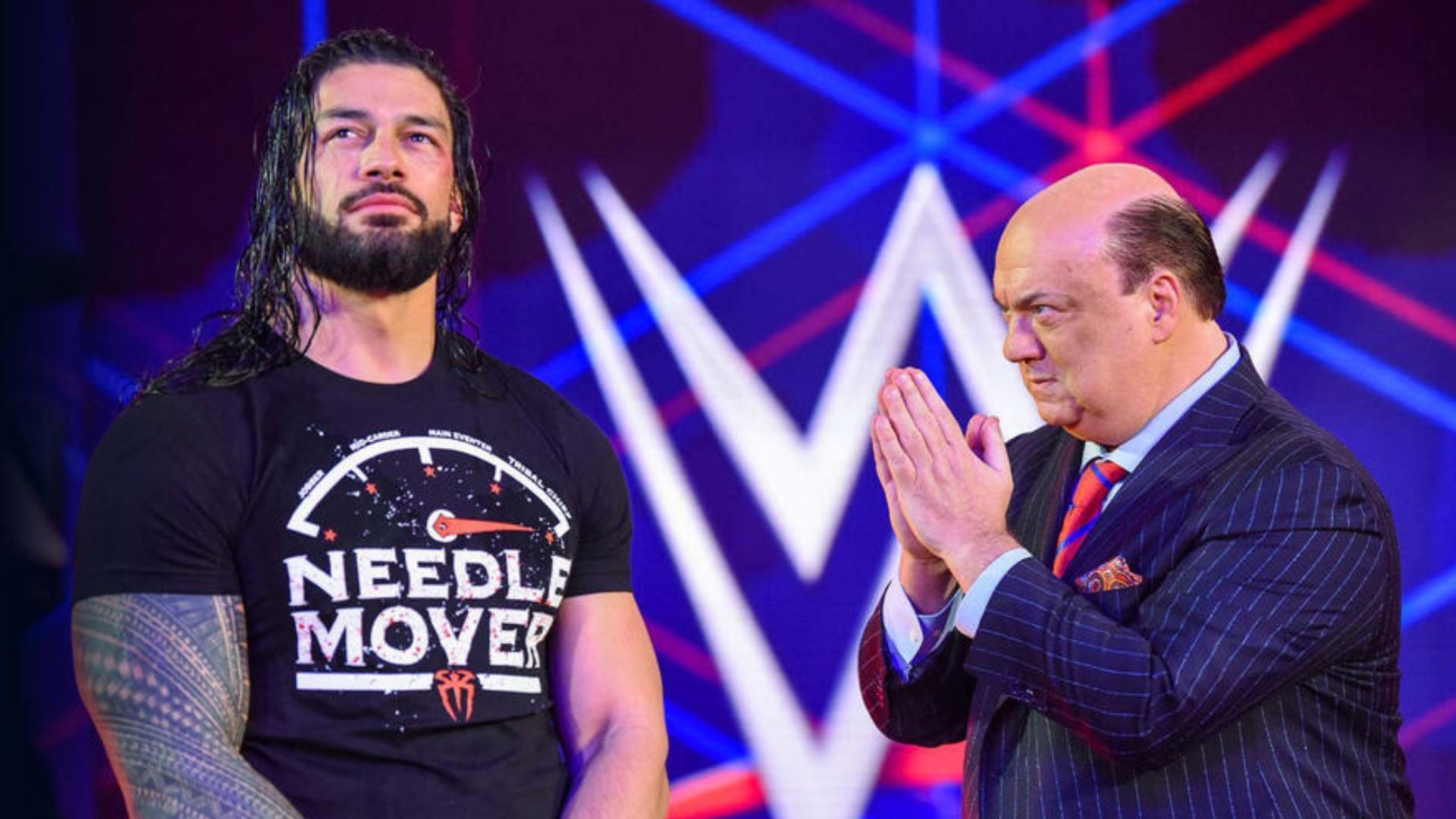 Paul Heyman currently serves as The Wiseman for Roman Reigns. [Image credit: WWE.com]