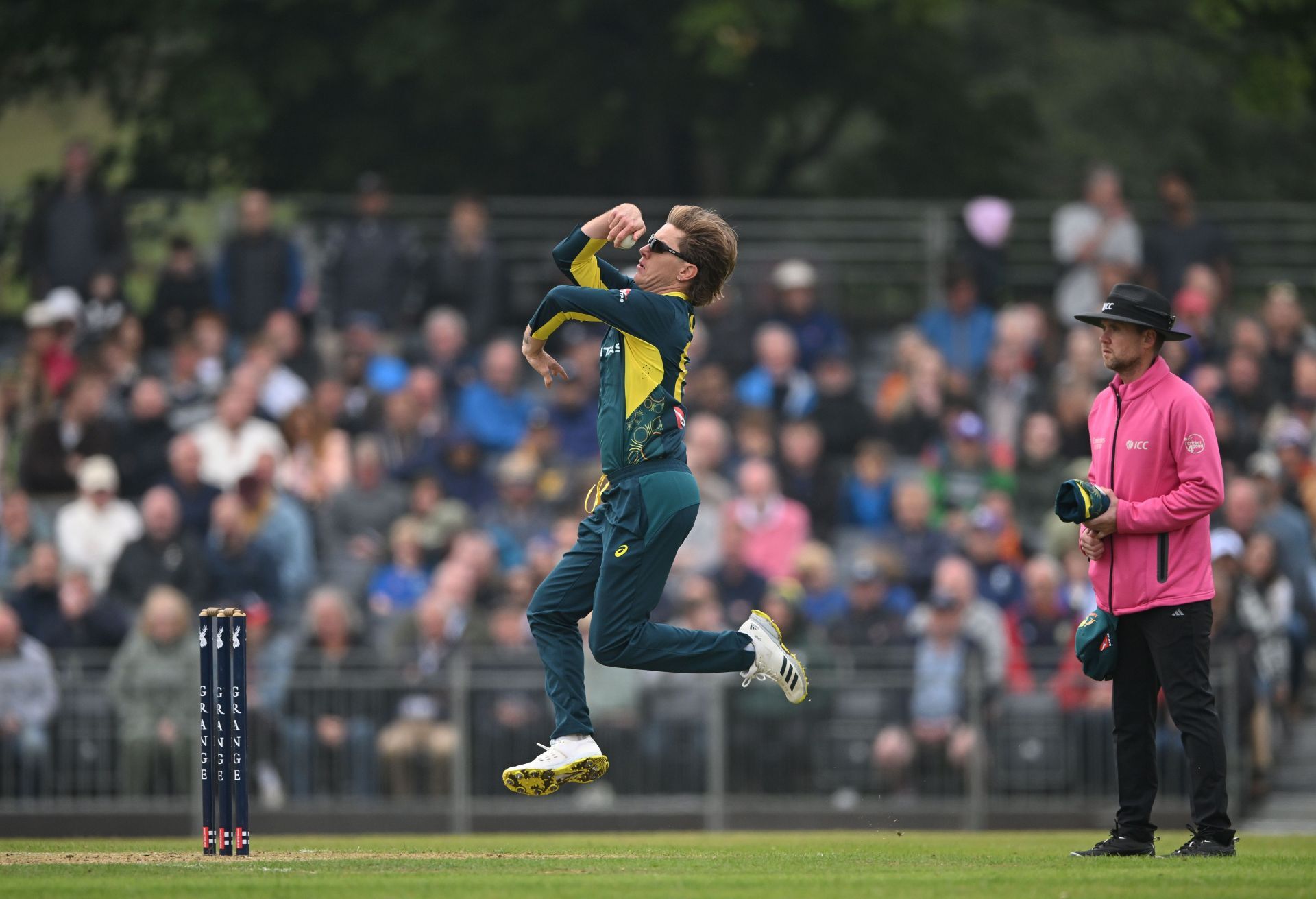 Australia&rsquo;s star leg-spinner Adam Zampa (Image Credits: Getty Images)