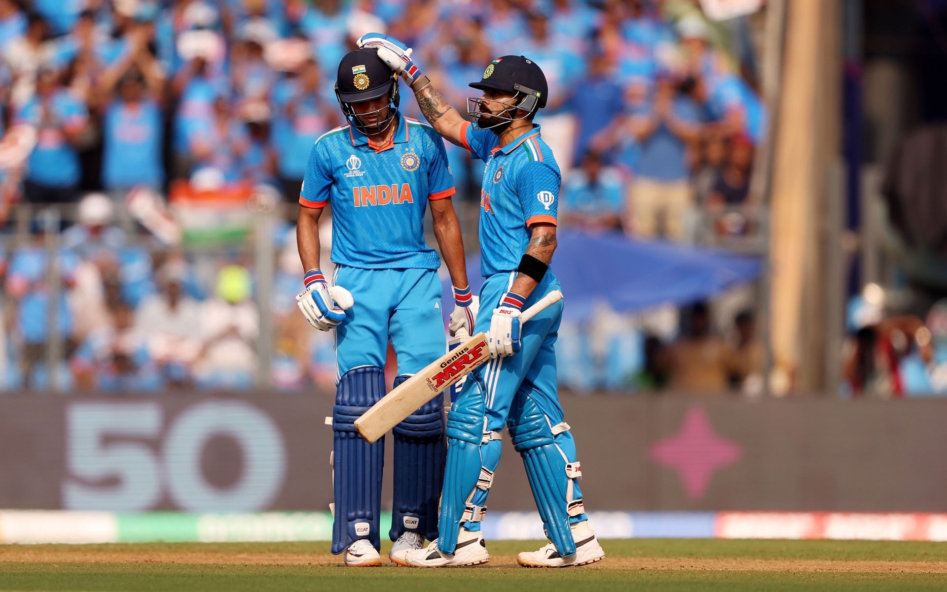 Gill and Kohli have formed several useful partnerships for India in ODIs [Credit: Getty]