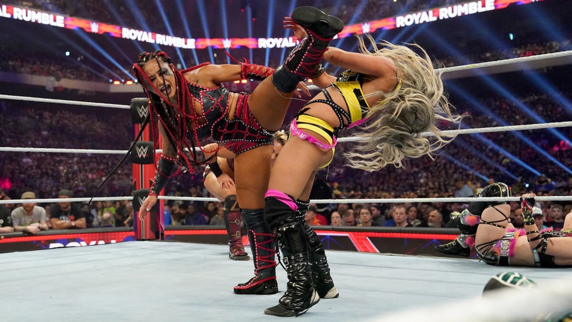 Xia Li competed in multiple Royal Rumble contests (Image Credit: WWE.com)