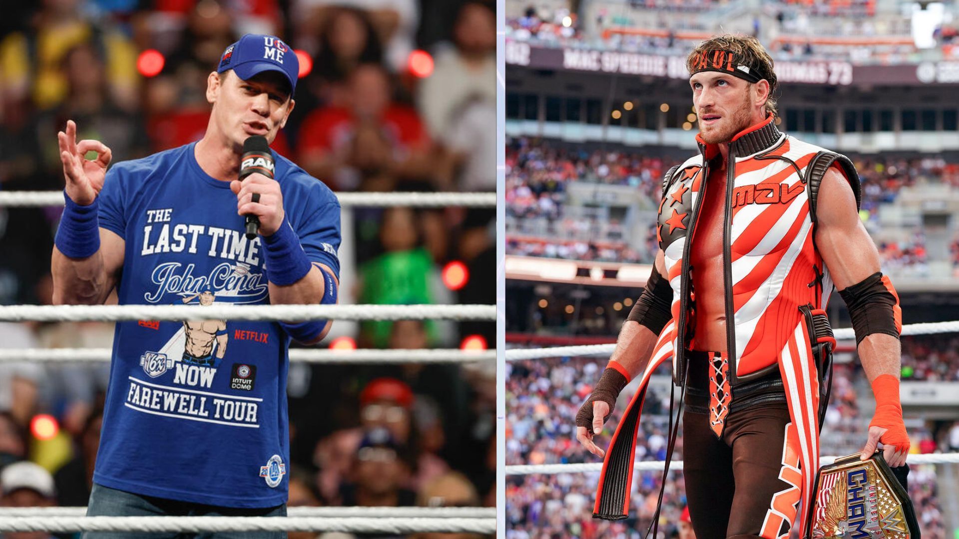 John Cena is yet to win the Intercontinental Championship. [Images Source: WWE.com]