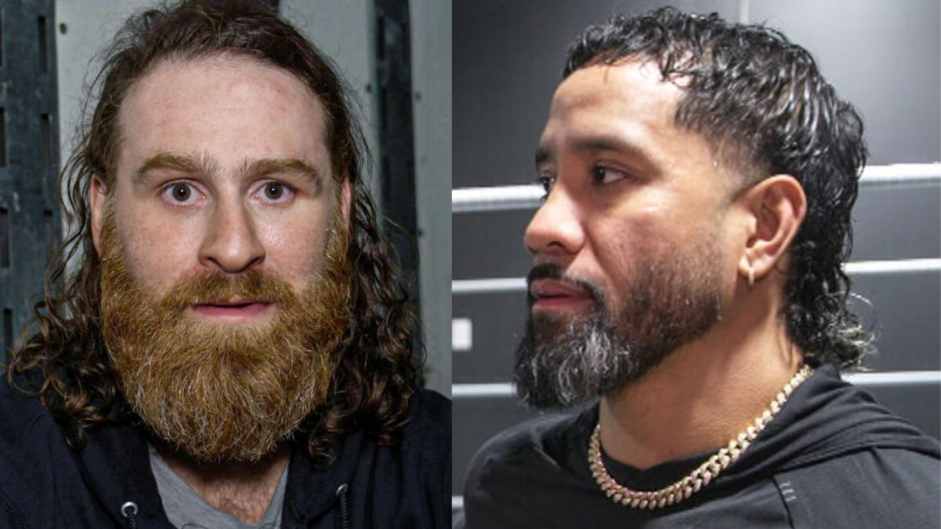 Sami Zayn; Jey Uso (Images via WWE.com)