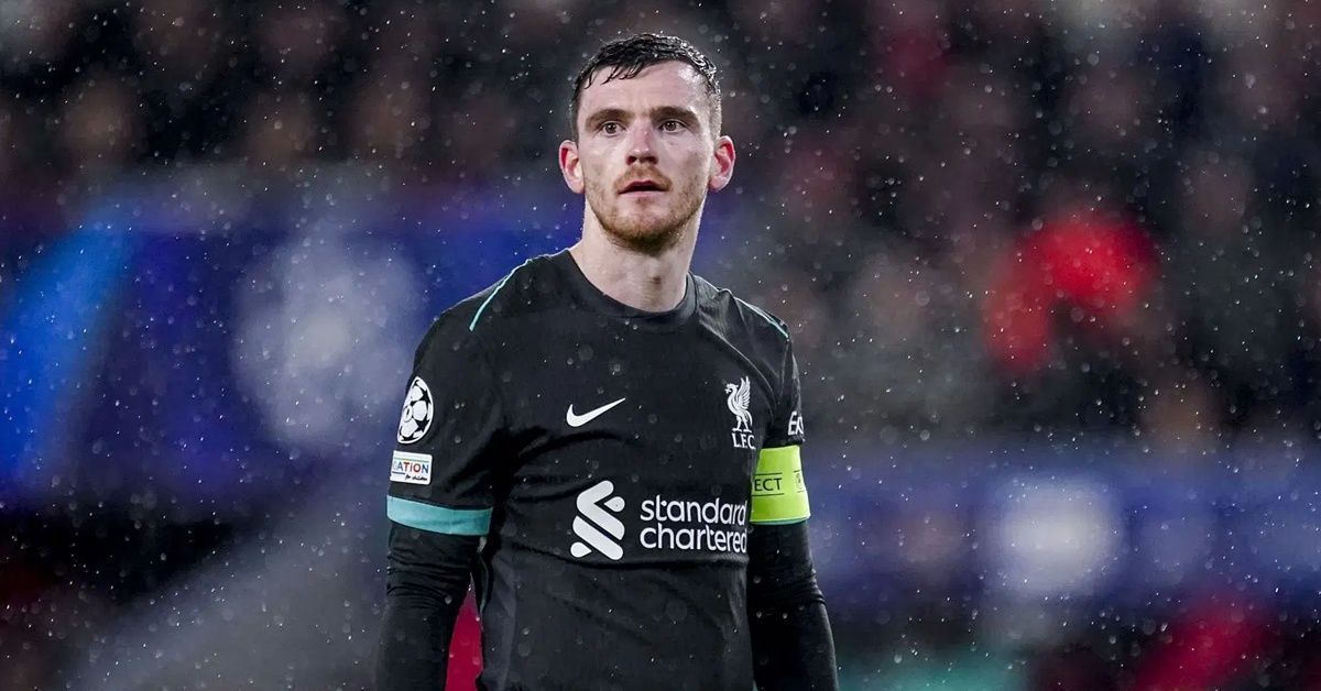 Andrew Robertson started Liverpool