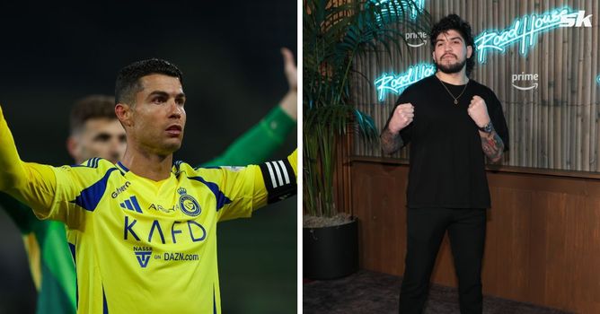 Dillon Danis sends confident message to Cristiano Ronaldo after Al-Nassr captain scores goal in 2-1 win over Al-Raed