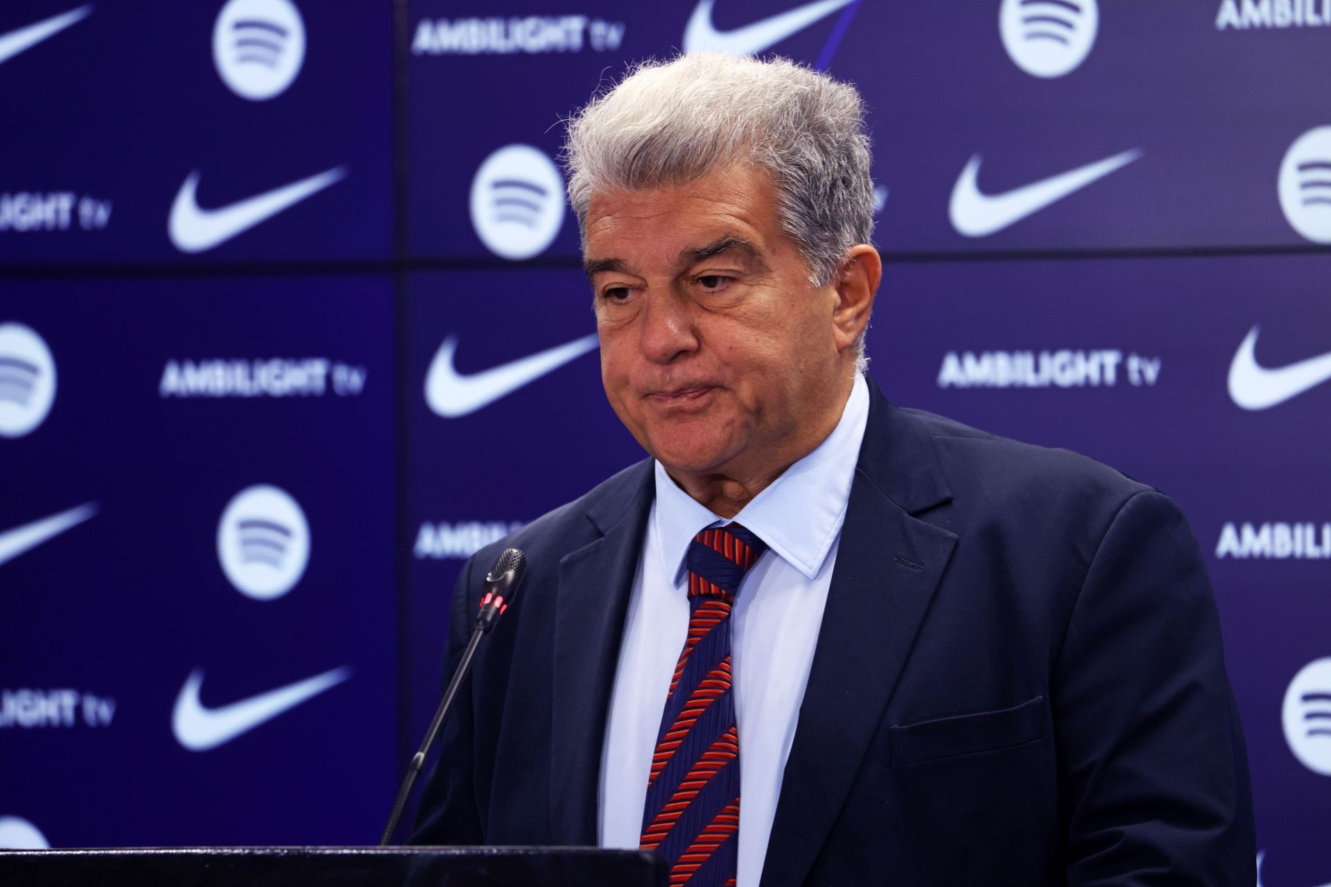 Joan Laporta Press Conference - Source: Getty