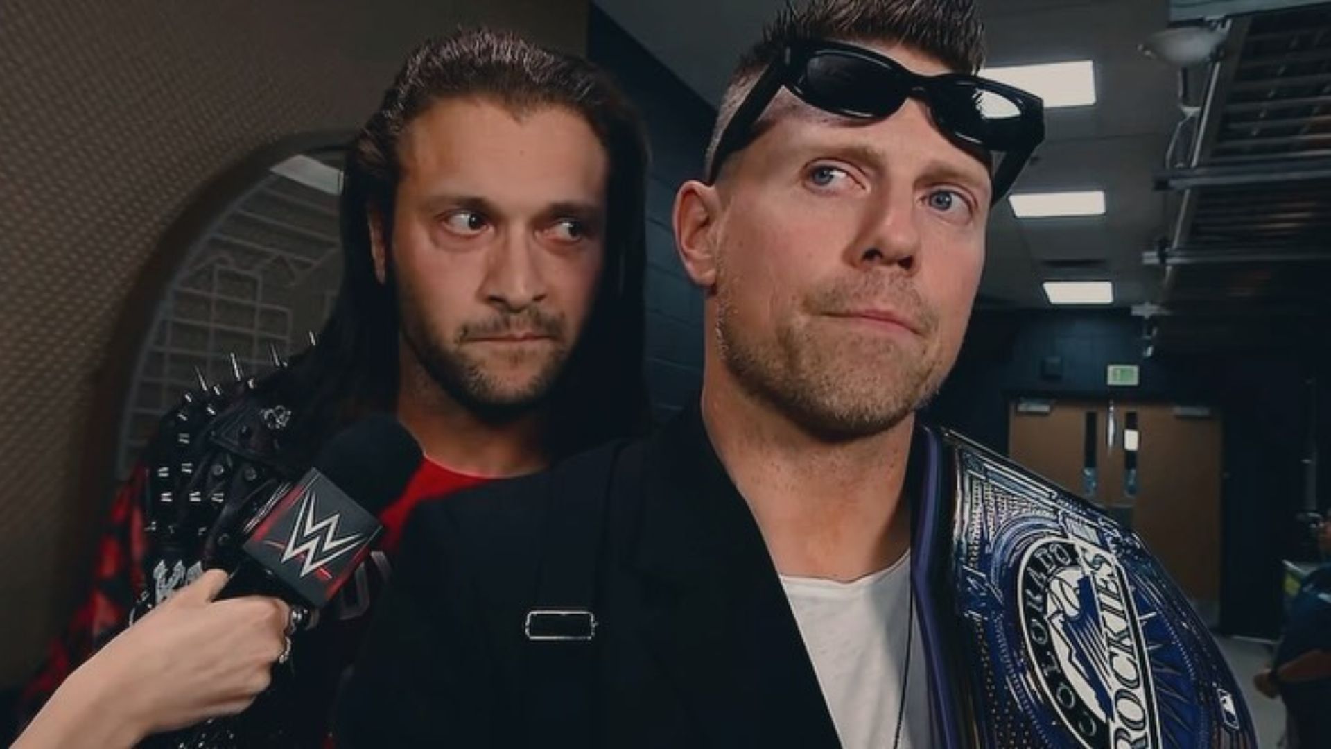 Karrion Kross and The Miz backstage at RAW. [Image from Kross