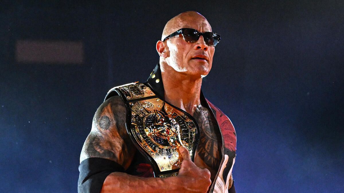 The Rock has an unmatchable aura. (Image via wwe.com)