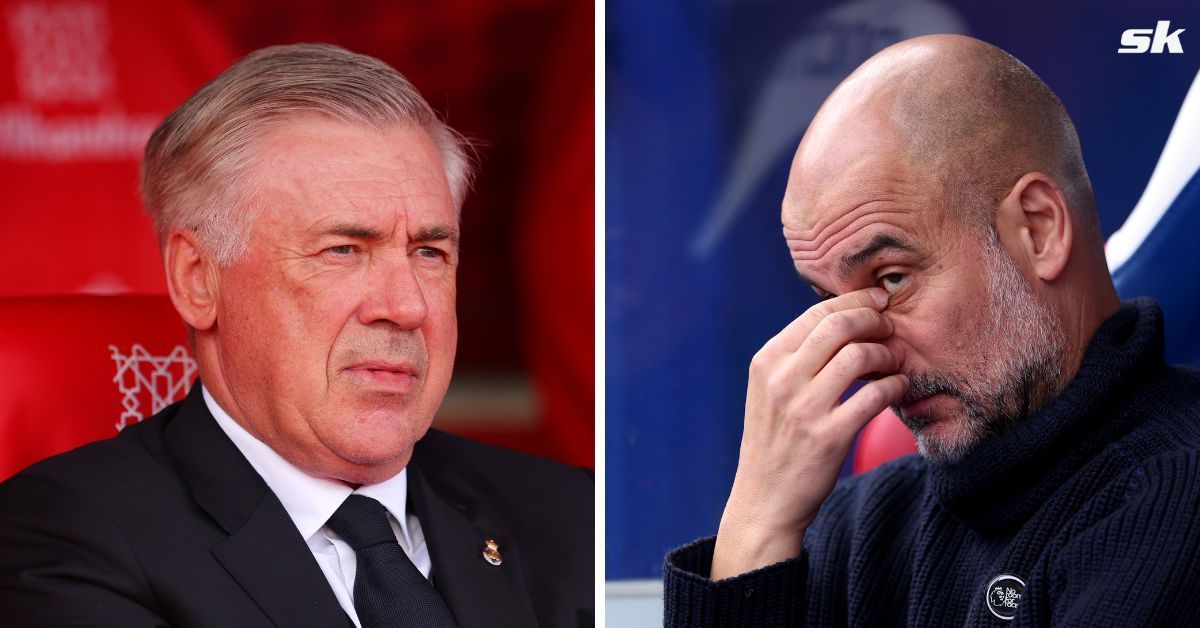 Carlo Ancelotti and Pep Guardiola