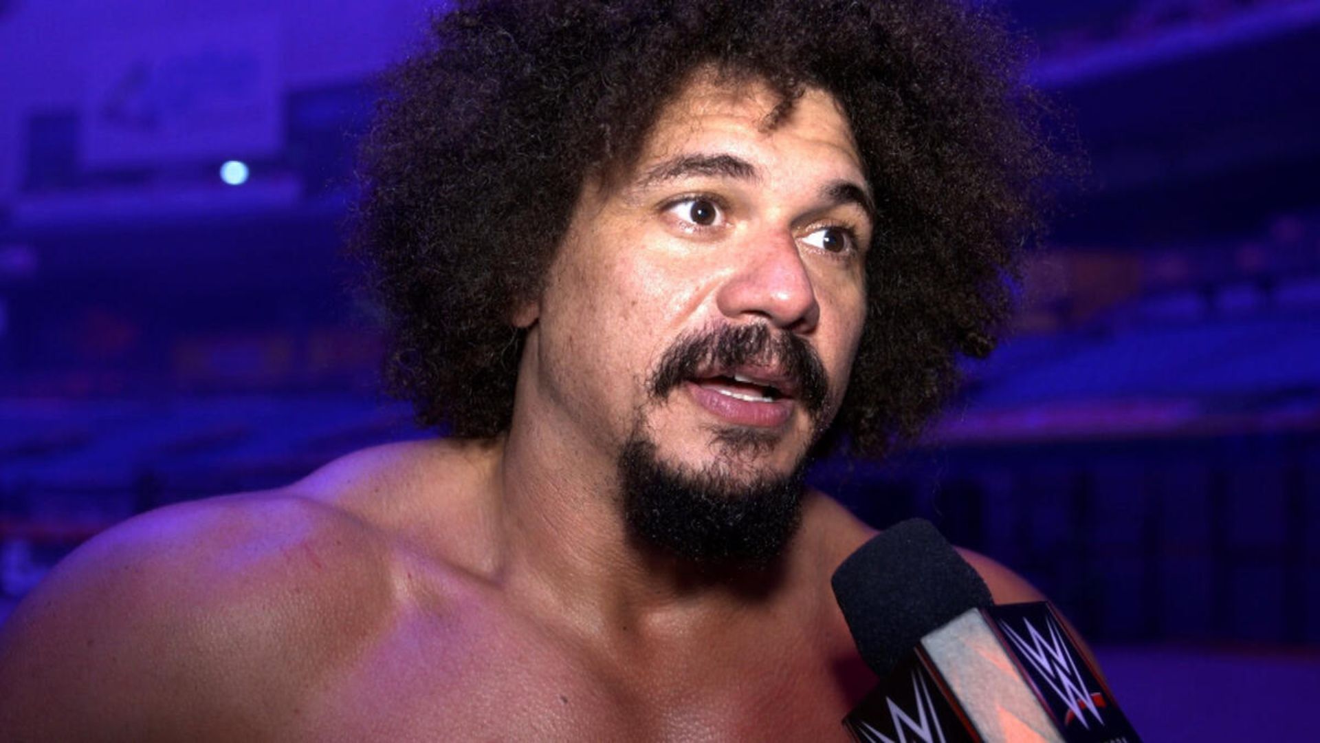 Carlito performs on RAW [Photo credit: WWE.com]