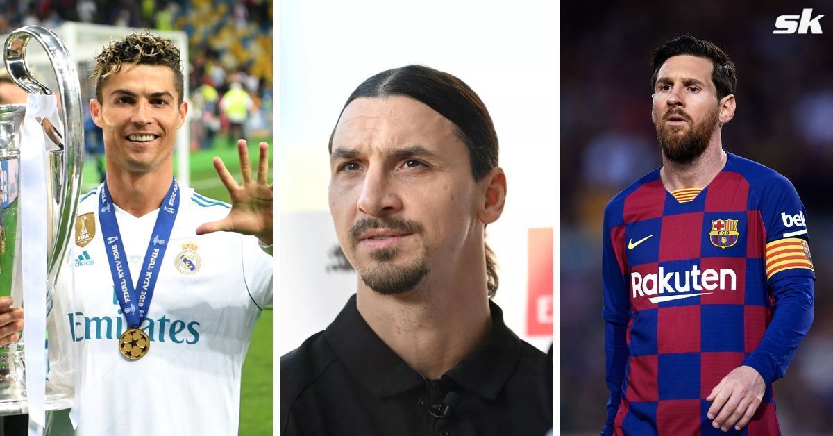 Cristiano Ronaldo, Zlatan Ibrahimovic and Lionel Messi.