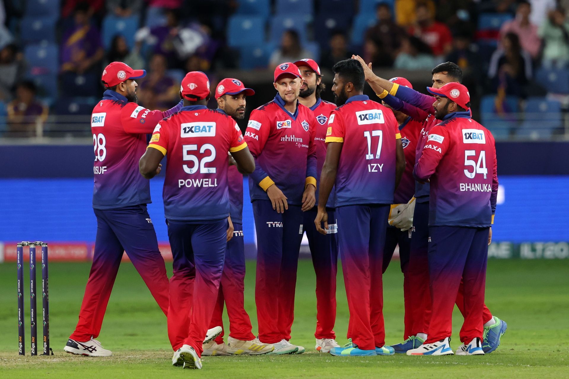 Dubai Capitals v Abu Dhabi Knight Riders - DP World ILT20 2023 - Source: Getty