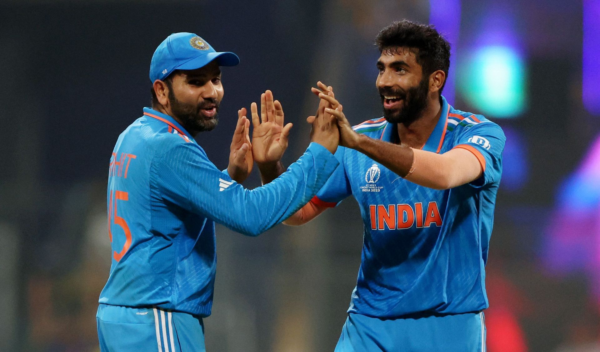 Rohit Sharma (left) and Jasprit Bumrah (Image Credits: Getty Images)