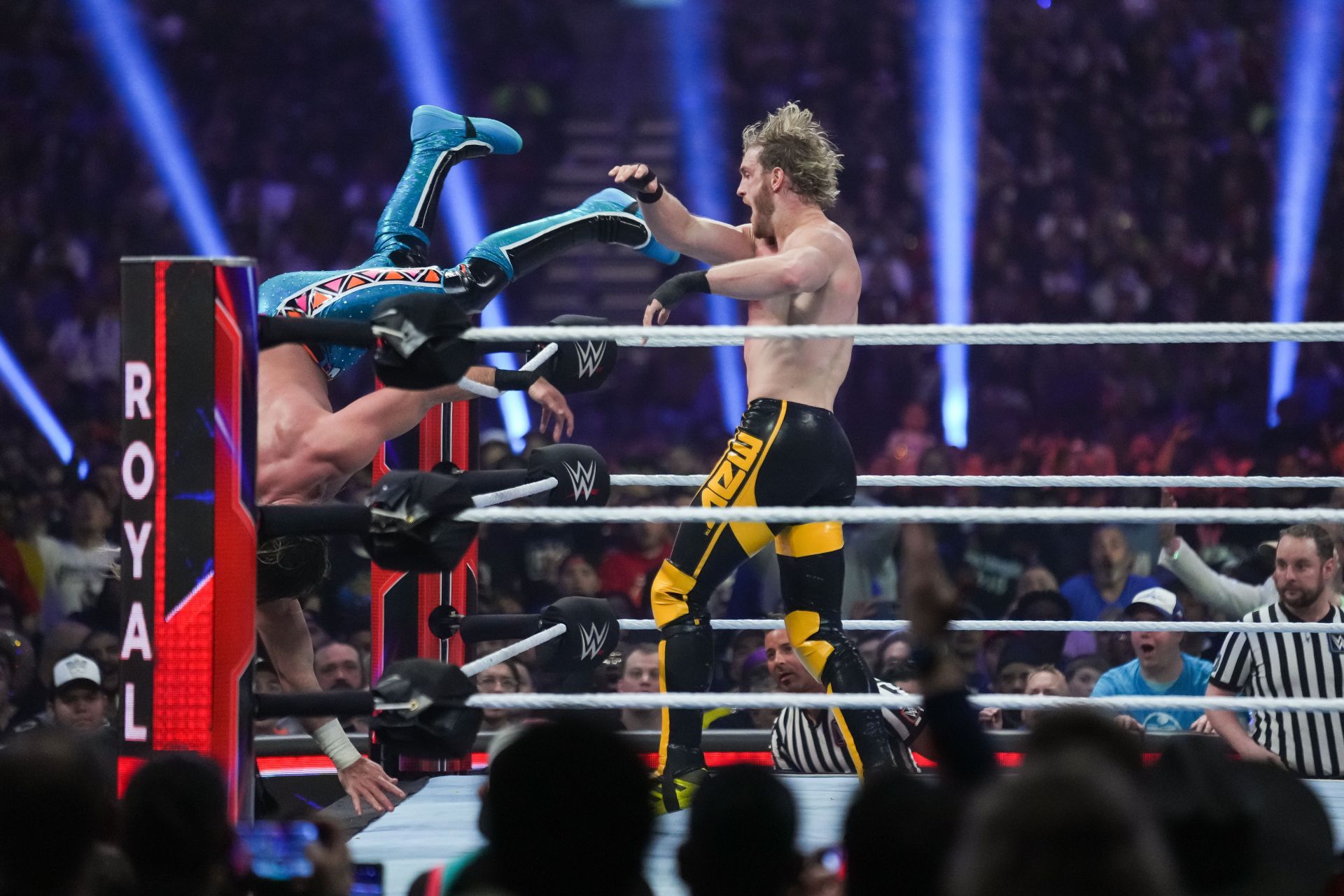 Most Royal Rumble eliminations year on year