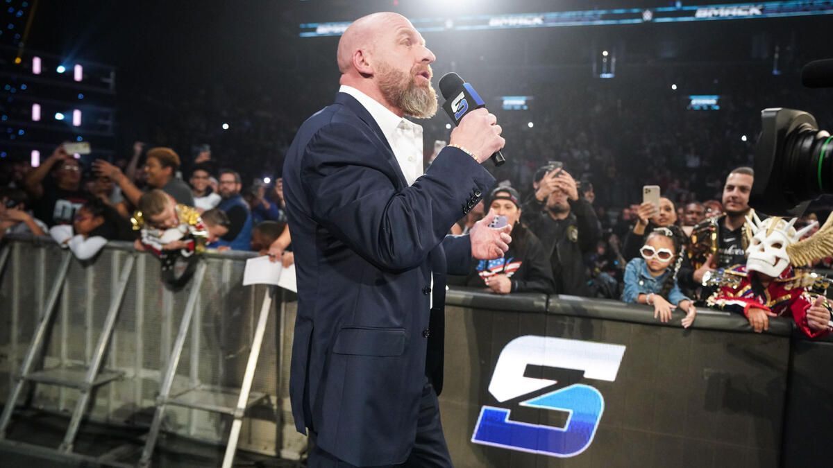 Triple H on an episode of WWE SmackDown. (Photo: WWE.com)