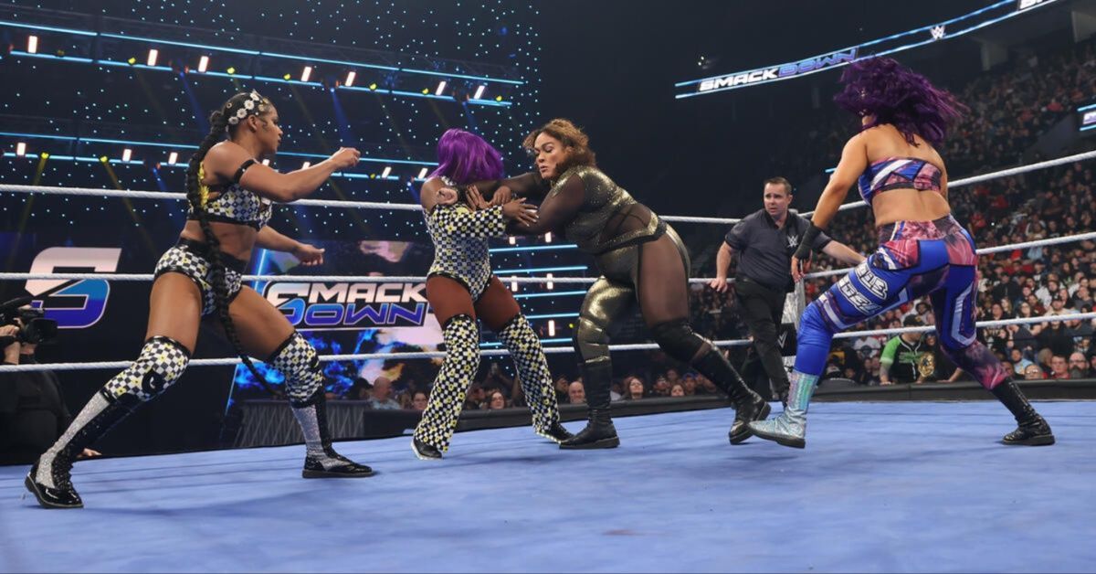 WWE SmackDown this week featured a fatal four-way number one contender