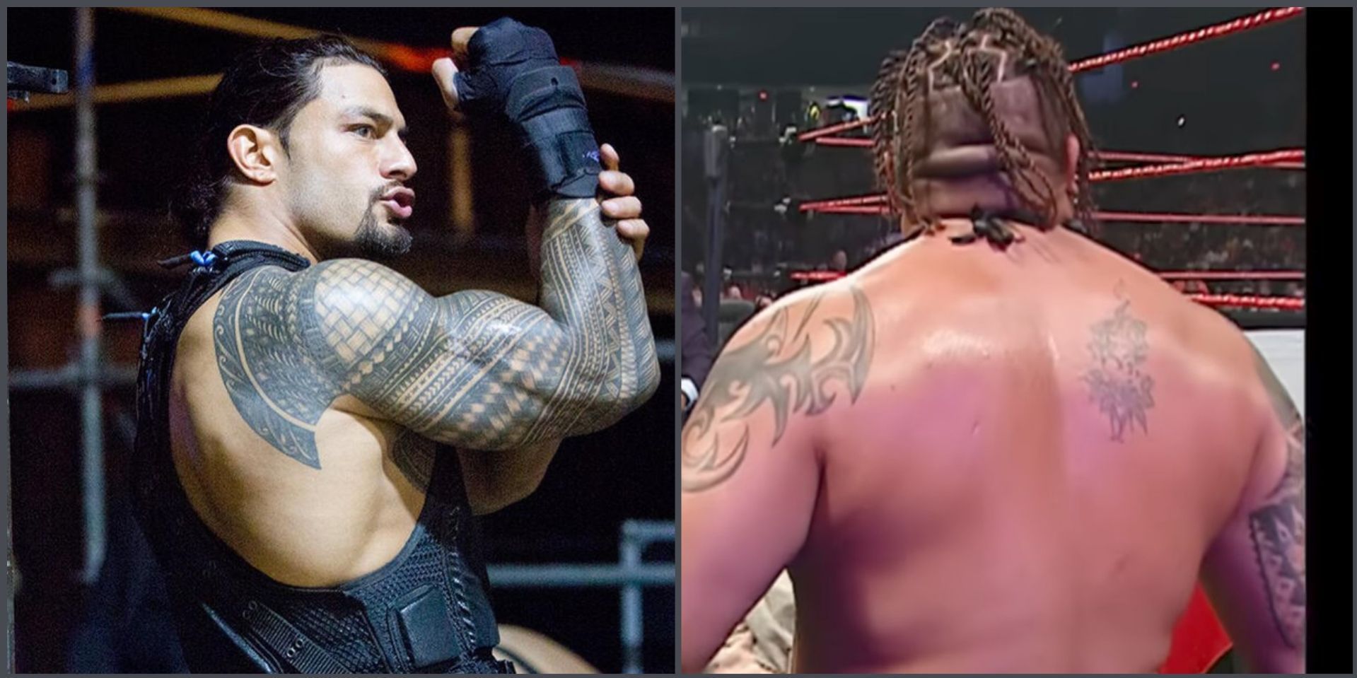 Roman Reigns could form a new faction. (Images via WWE.com &amp; WWE YouTube)