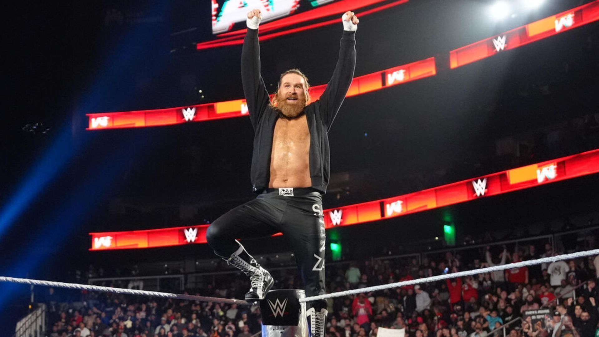 Sami Zayn before his match against Drew McIntyre this week [Image: WWE.com]