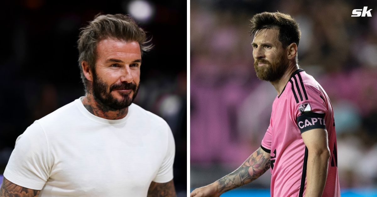 David Beckham has opened up on Lionel Messi