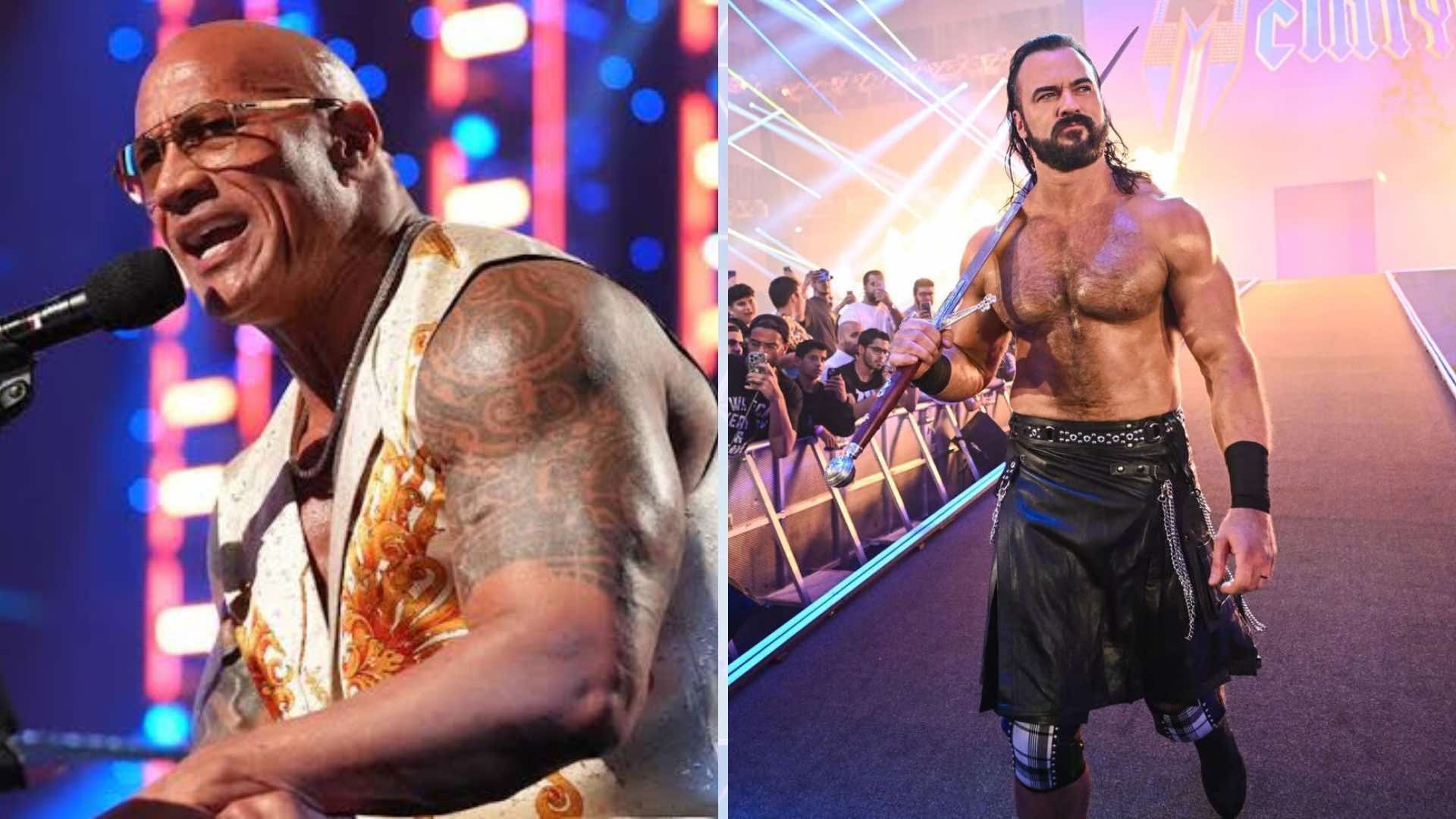 The Rock could help Drew McIntyre in WWE [Credit: WWE.com]