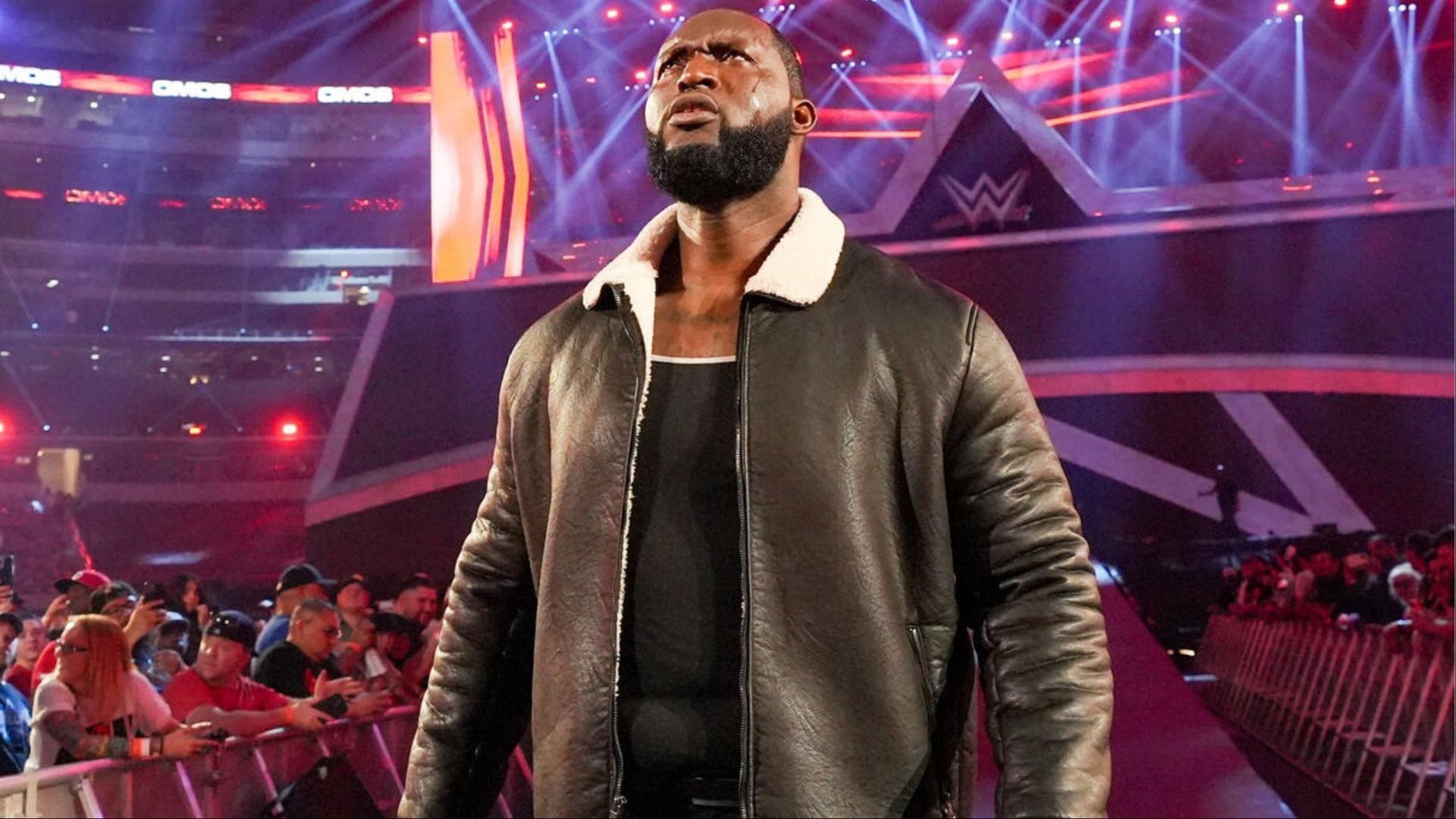 Omos is a WWE Superstar. (Photo: WWE.com)