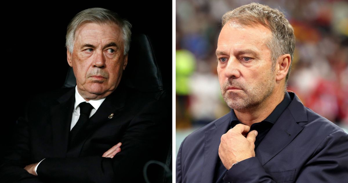 Carlo Ancelotti and Hansi Flick