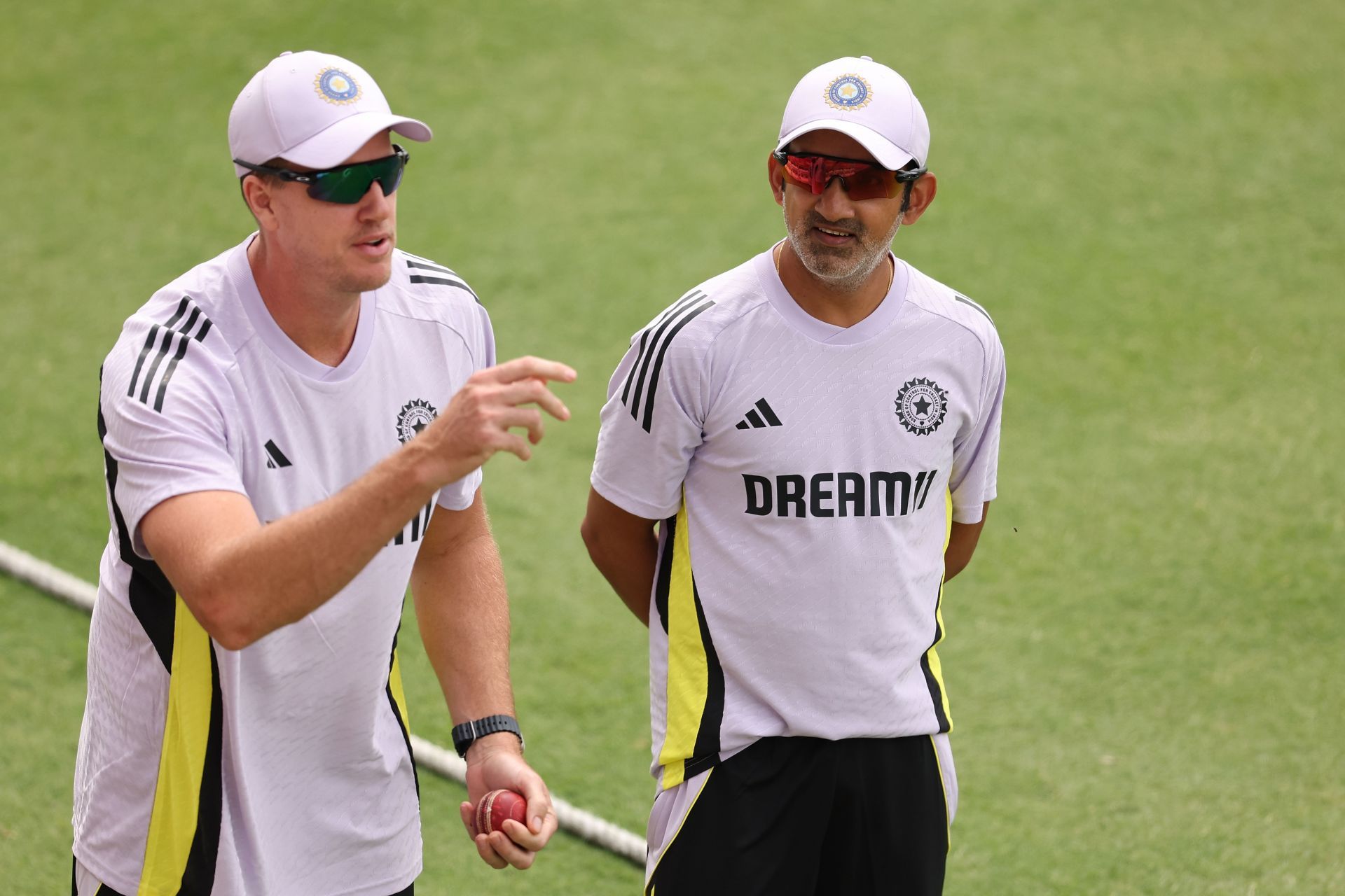 Morne Morkel (left) is one of the foreign coaches in Gautam Gambhir&#039;s staff. [P/C: Getty]