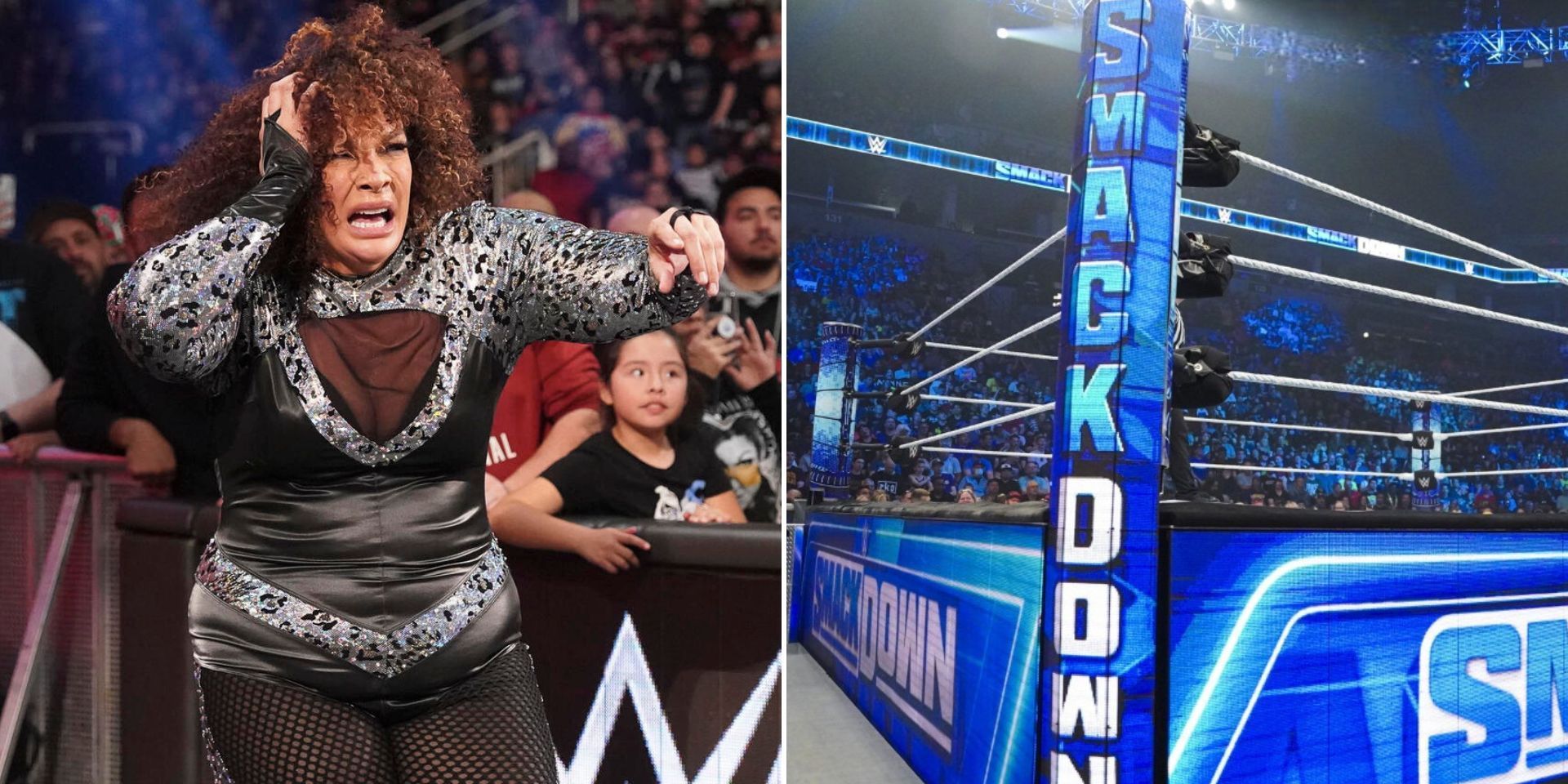 Nia Jax competed on SmackDown (Images via WWE.com)