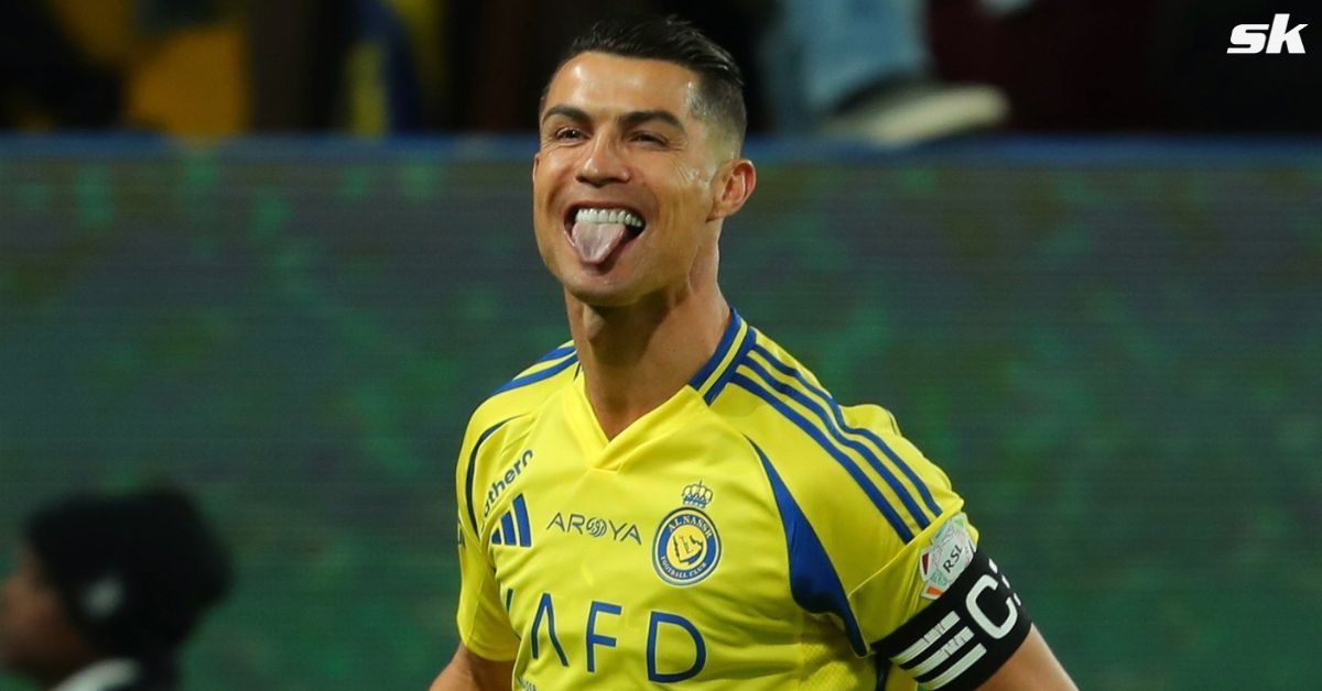 Cristiano Ronaldo reacts on social media after starring for Al-Nassr in 3-1 win over Al-Akhdoud. Image via X - @Cristiano