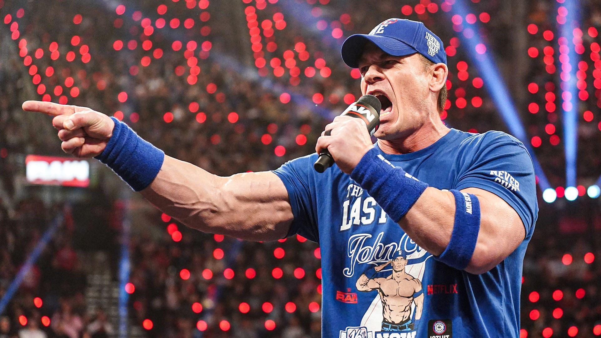 John Cena addresses the WWE Universe on RAW