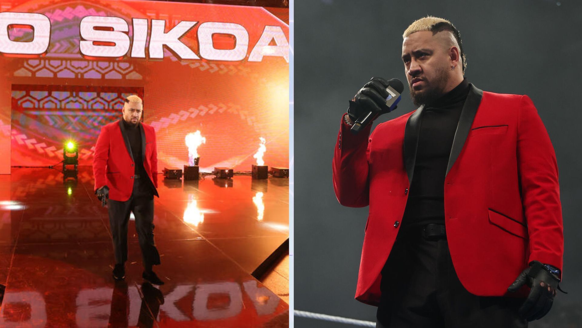 Solo Sikoa took over The Bloodline after WrestleMania 40. [Images Source: WWE.com]