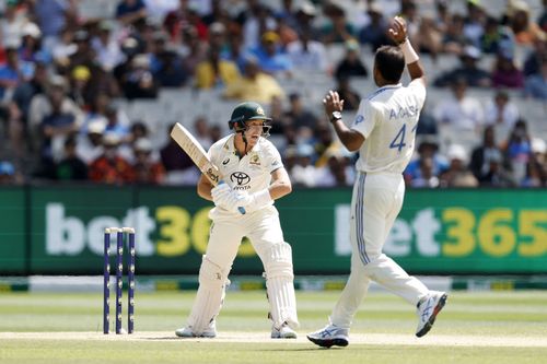 Akash Deep enjoyed little fortune with the ball in the Australian tour [Credit: Getty]