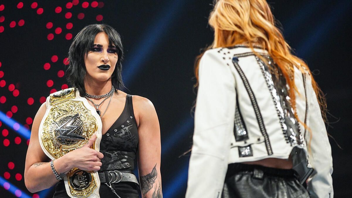 Rhea Ripley (left) and Becky Lynch (right) [Image Credit: wwe.com]