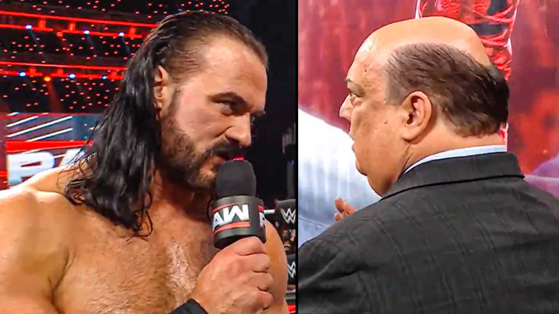 Drew McIntyre &amp; Paul Heyman were engaged in a major segment on RAW. [Photo credits: WWE on X]