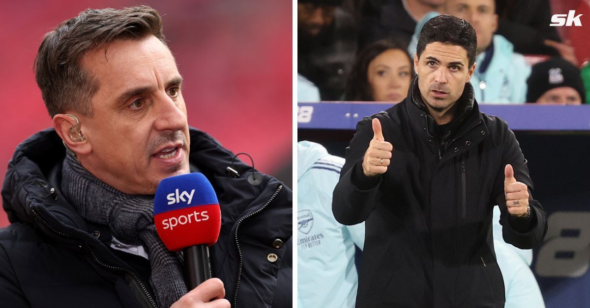 &quot;It&rsquo;s offending me every week&quot; - Gary Neville says Arsenal coach is &lsquo;overreaching his importance&rsquo; as he doubles down on criticism