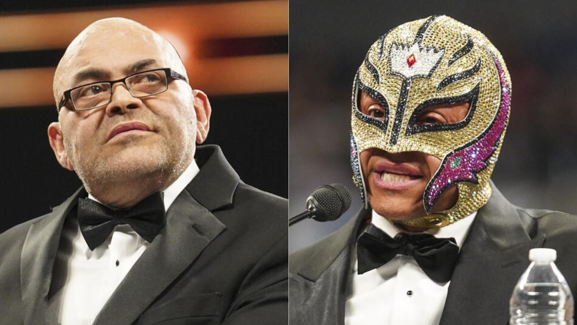 Konnan (left); Rey Mysterio (right) [Image Credit: wwe.com]