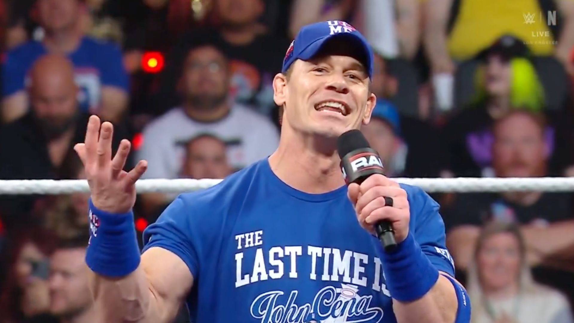 John Cena showed up on RAW this week [Image: WWE on Netflix]