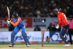 Tilak Varma bowled for 18 runs by a ripper from Adil Rashid in IND vs ENG 2025 3rd T20I [Watch]