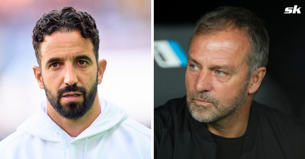 Ruben Amorim and Hansi Flick (both images via Getty)