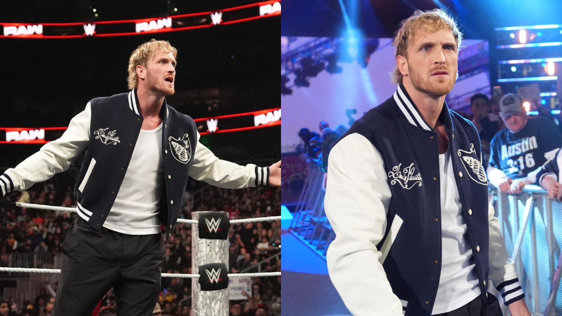 Logan Paul is the former United States Champion. [Photos from WWE.com]