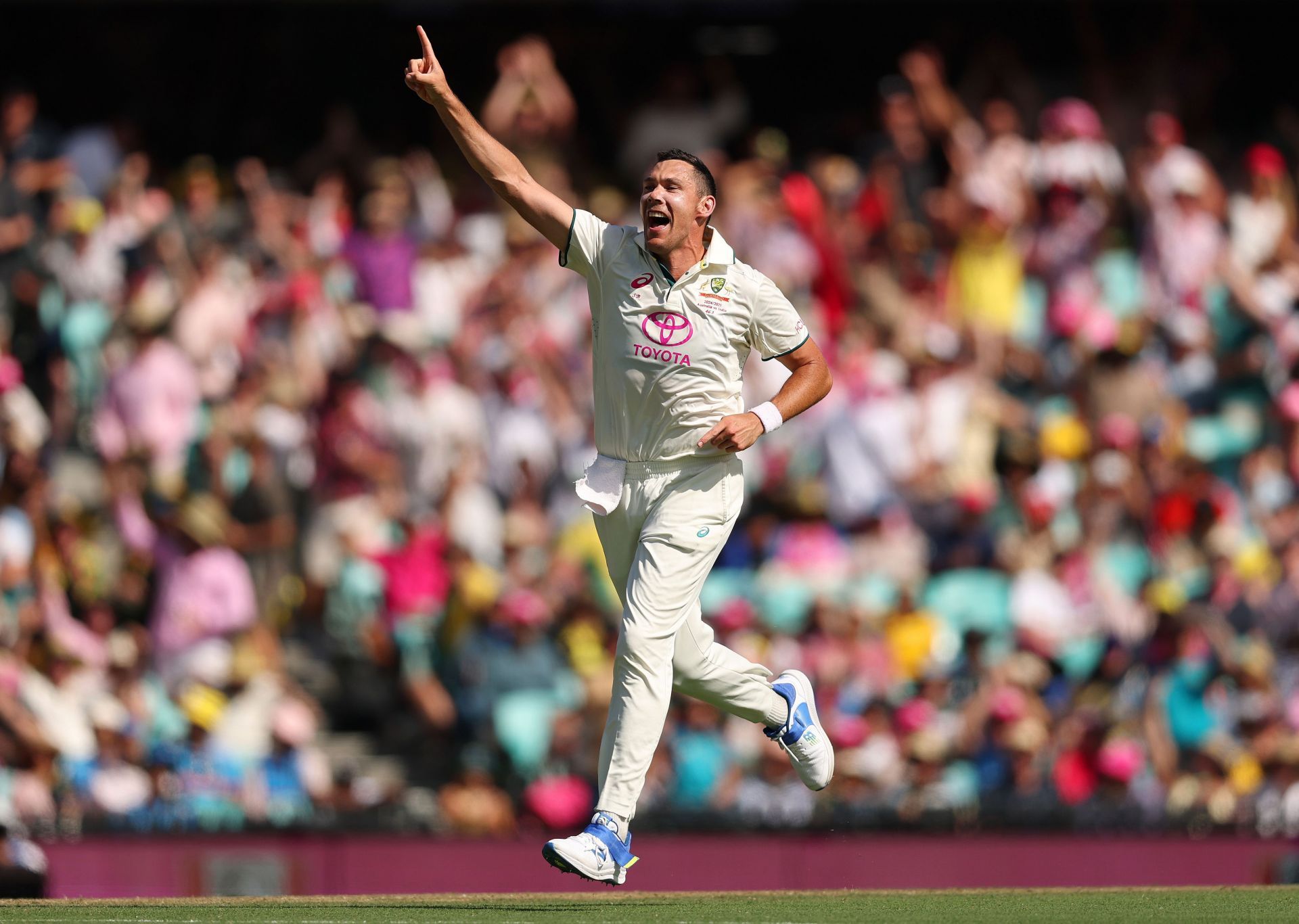 Scott Boland was at his supreme best during the three Tests he played. Source: Getty