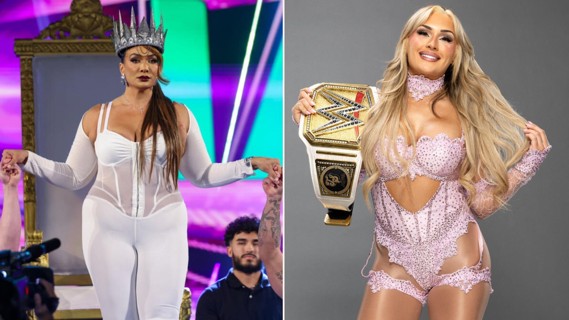 Nia Jax (left) and Tiffany Stratton (Pictures Courtesy: WWE.com)