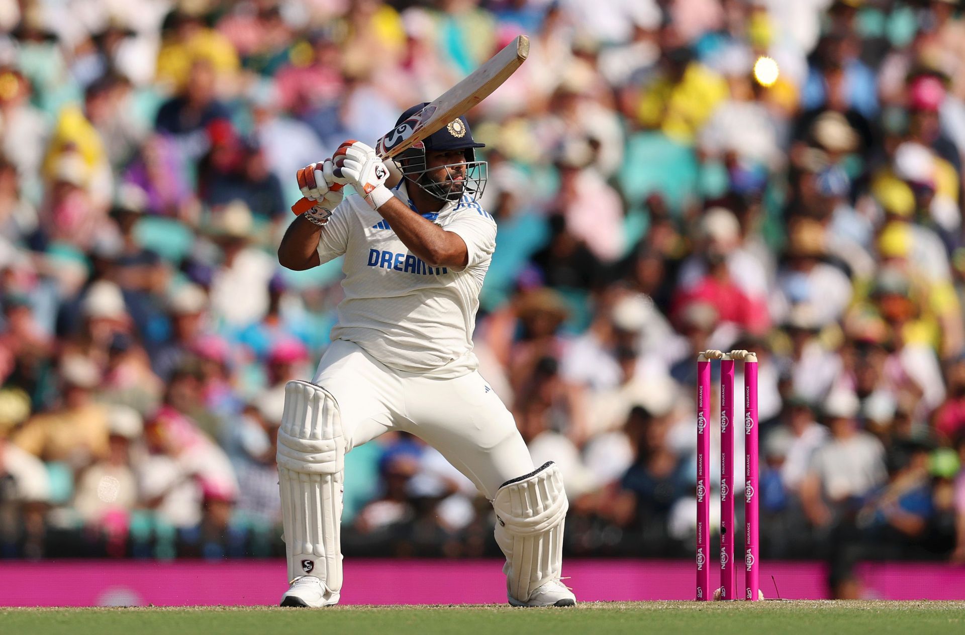 Pant had plently to do in front of and behind the stumps in Australia [Credit: Getty]