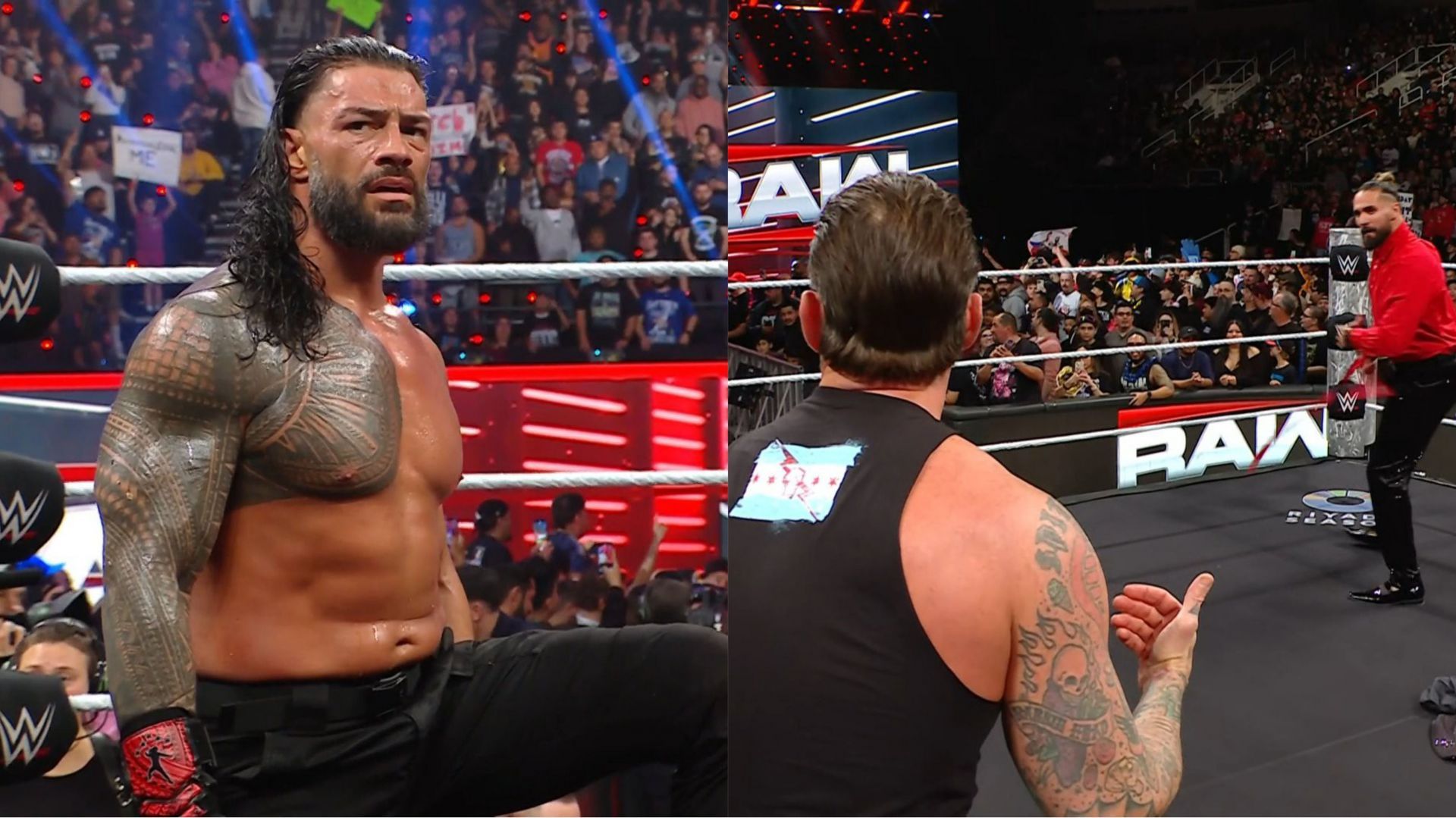 WWE Raw, Royal Rumble 2025, Roman Reigns, CM Punk, Seth Rollins, Drew Mcintyre, 