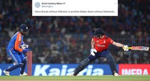 "Harry Brook without Pakistan is another Babar Azam" - Fans react as England vice-captain fails again in 2025 IND vs ENG 3rd T20I
